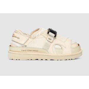 UGG X Feng Chen Wang Tasman Cream Mens 7 Womens 8 New Slipper Leather Suede